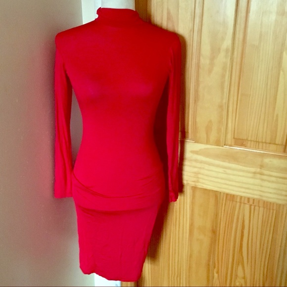 PrettyLittleThing Dresses & Skirts - High Neck Midi Dress